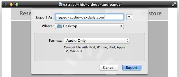 Audio Track For Mac